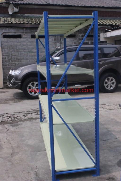 JUAL RAK GUDANG | BESI | TANPA BAUT | KNOCKDOWN | REKONDISI | HEAVY DUTY | LIGHT MEDIUM | MURAH | BEKAS | JAKARTA | SURABAYA | BANDUNG | http://www.rajarakindonesia.com RAK GUDANG MEDIUM DUTY RR-50 (2)