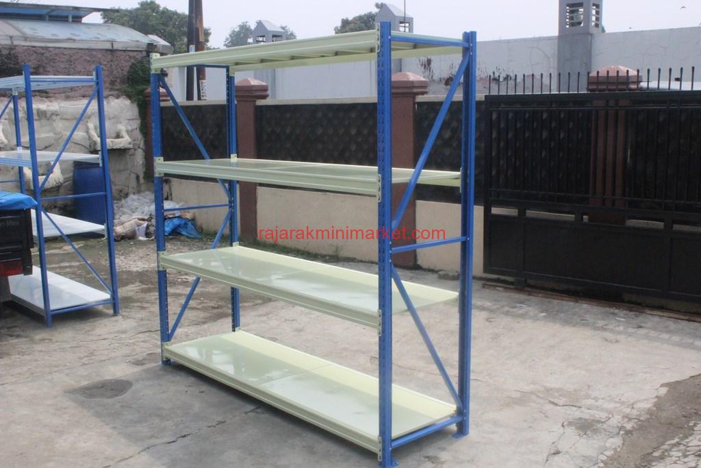 JUAL RAK GUDANG | BESI | TANPA BAUT | KNOCKDOWN | REKONDISI | HEAVY DUTY | LIGHT MEDIUM | MURAH | BEKAS | JAKARTA | SURABAYA | BANDUNG | http://www.rajarakindonesia.com RAK GUDANG MEDIUM DUTY RR-50 (4)
