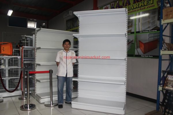 RAK SUPERMARKET GONDOLA DISPLAY TOKO SWALAYAN TIPE RR-170 : Solusi Rak Display Premium untuk Toko Modern & Supermarket Besar