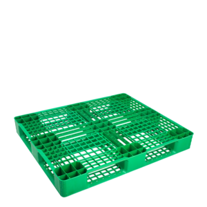 PALLET PLASTIK BARU DUAL GREEN LEAF 2631 UKURAN 120x100x14 CM | PALET STANDAR INDUSTRI NASIONAL