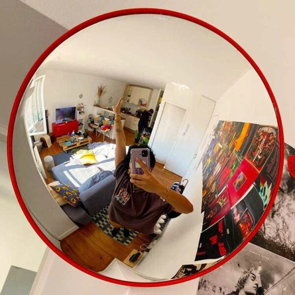 KACA CEMBUNG MINIMARKET 45 & 60 CM CERMIN CEMBUNG PENGAMAN TOKO CONVEX MIRROR INDOOR RAJARAKINDONESIA.COM