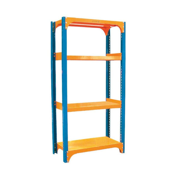 Rak Besi 4 Tingkat 90x45x180 Cm Krisbow - Kekuatan 300Kg / Level