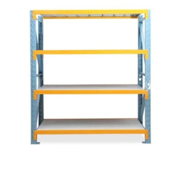 Rak Besi Medium Duty 4 Tingkat - Krisbow - Kekuatan 500Kg / Level - Gambar 2