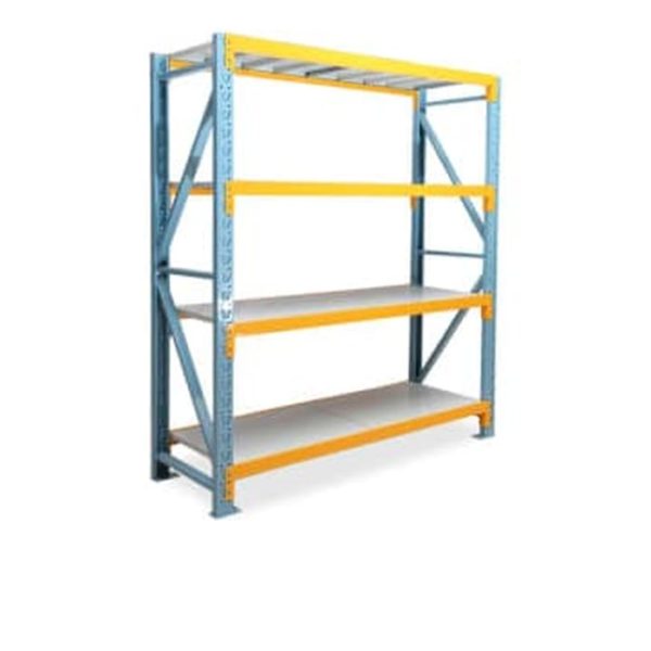 Rak Besi Medium Duty 4 Tingkat - Krisbow - Kekuatan 500Kg / Level