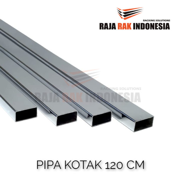 PIPA KOTAK PANJANG 120 CM UKURAN 15x30MM