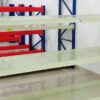 RAK BESI GUDANG MEDIUM DUTY SUSUN SERBAGUNA TIPE RR-500 | KAPASITAS / KEKUATAN 500 KG PER SUSUN SHELVING AMBALAN, 4 LEVEL | UKURAN PxLxT (200x60x200 CM, 200x60x250 CM, 200x60x300 CM) | RAJA RAK INDONESIA