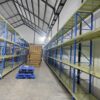RAK BESI GUDANG MEDIUM DUTY SUSUN SERBAGUNA TIPE RR-500 | KAPASITAS / KEKUATAN 500 KG PER SUSUN SHELVING AMBALAN, 4 LEVEL | UKURAN PxLxT (200x60x200 CM, 200x60x250 CM, 200x60x300 CM) | RAJA RAK INDONESIA