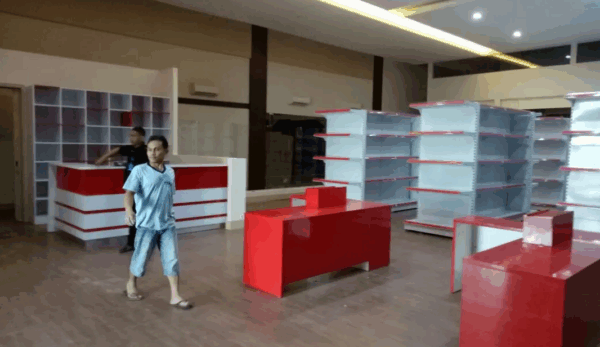 RAK SUPERMARKET GONDOLA DISPLAY TOKO SWALAYAN TIPE RR-170 : Solusi Rak Display Premium untuk Toko Modern & Supermarket Besar