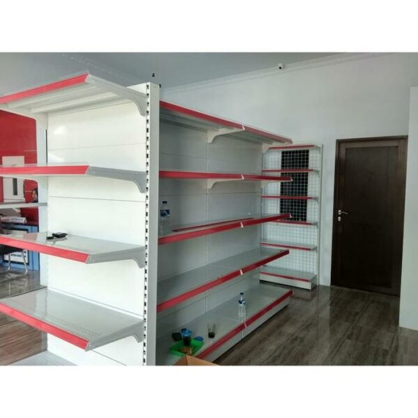 RAK SUPERMARKET GONDOLA DISPLAY TOKO SWALAYAN TIPE RR-170 : Solusi Rak Display Premium untuk Toko Modern & Supermarket Besar