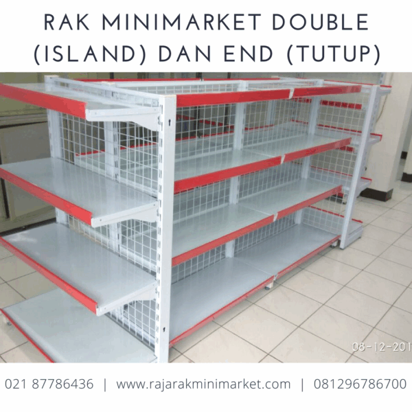 RAK TOKO DISPLAY MINIMARKET SWALAYAN MODERN TIPE RR‑13, BISA UNTUK BERBAGAI JENIS TOKO | RAJA RAK INDONESIA | KIRIM KE SELURUH INDONESIA