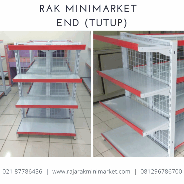 RAK TOKO DISPLAY MINIMARKET SWALAYAN MODERN TIPE RR‑13, BISA UNTUK BERBAGAI JENIS TOKO | RAJA RAK INDONESIA | KIRIM KE SELURUH INDONESIA