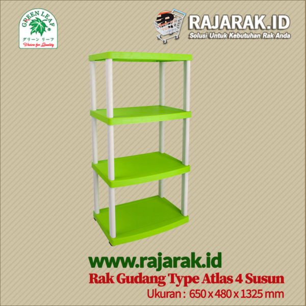 RAK GUDANG PLASTIK TIPE ATLAS S4