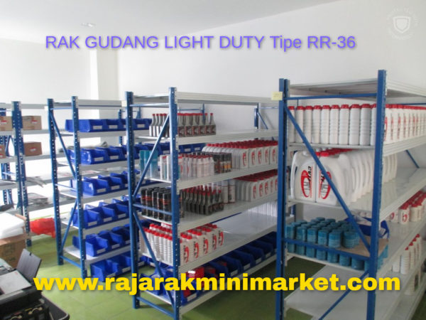 RAK BESI GUDANG LIGHT DUTY TIPE RR-250