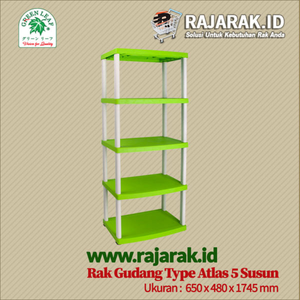 RAK GUDANG PLASTIK TIPE ATLAS S5