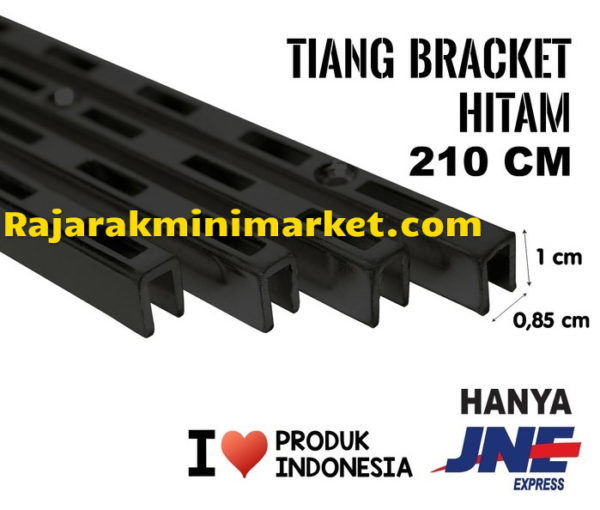 TIANG BRACKET HITAM 210 CM TIPE TBH210