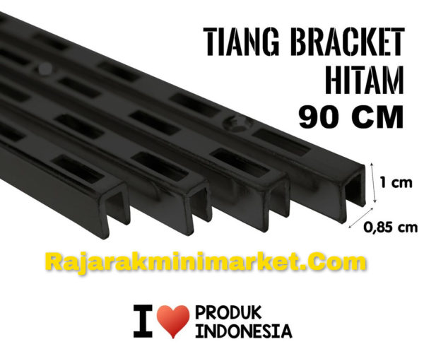 TIANG BRACKET HITAM 90 CM TIPE TBH90