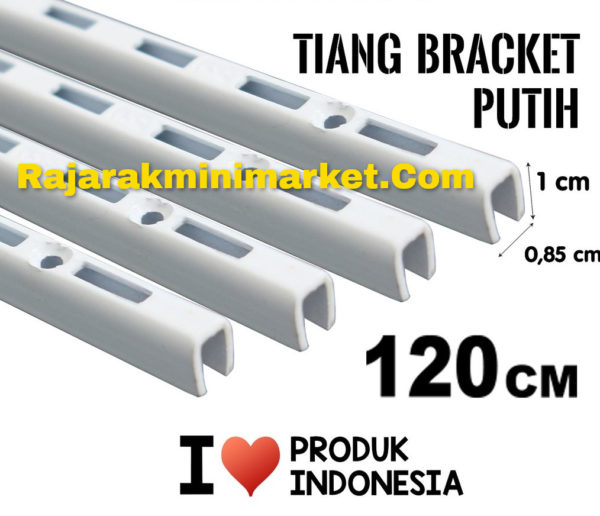 TIANG BRACKET PUTIH 120 CM TIPE TBP120