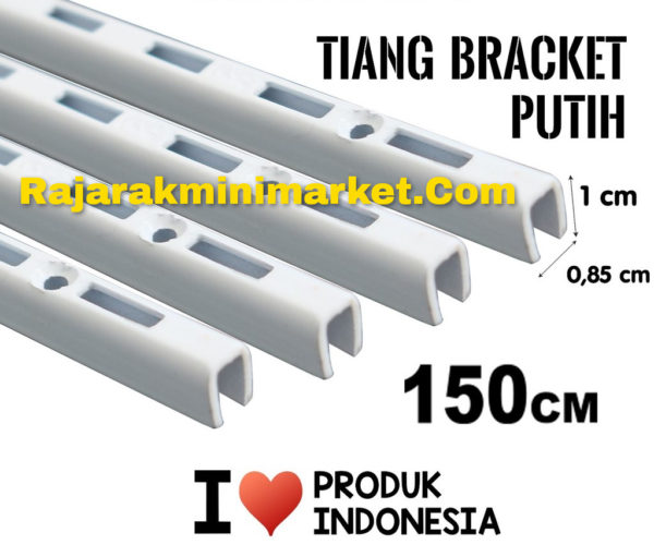 TIANG BRACKET PUTIH 150 CM TIPE TBP150