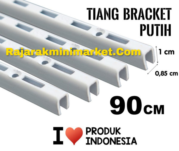 TIANG BRACKET PUTIH 90 CM TIPE TBP90