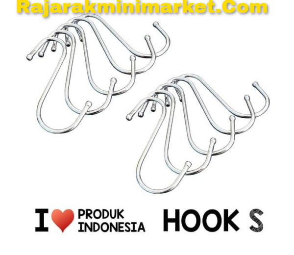 HOOK / GANTUNGAN BENTUK HURUP "S"