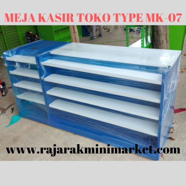 MEJA KASIR SHELVING TOKO TIPE MK-07 (NEW!!!)