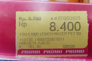 LABEL PRICE ALFAMART ADALAH