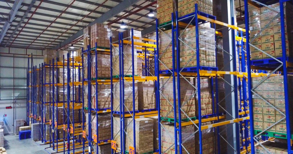 HEAVY DUTY PALLET RACKING SYSTEM