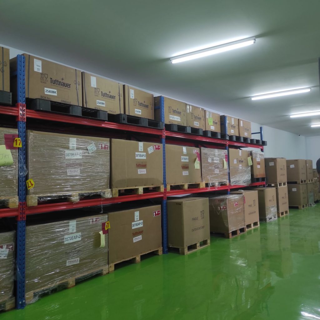 Selective Pallet Racking System, Dimensi & Komposisi