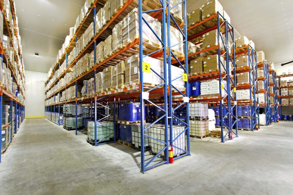 PALLET RACKING WAREHOUSE SYSTEM