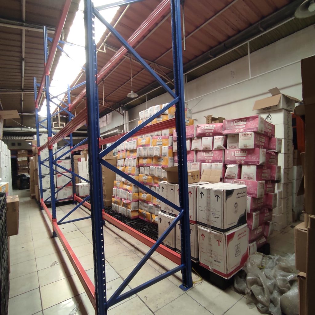 Selective Pallet Racking System, Dimensi & Komposisi