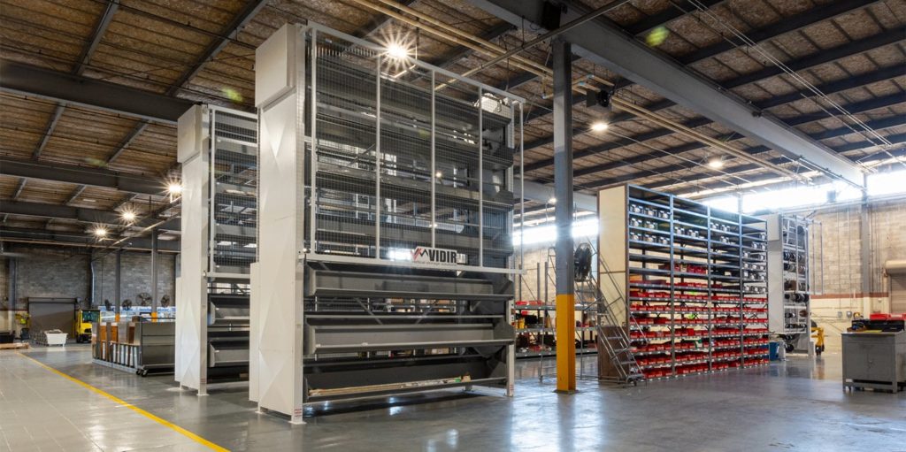 WAREHOUSE VERTICAL STORAGE CAROUSEL
