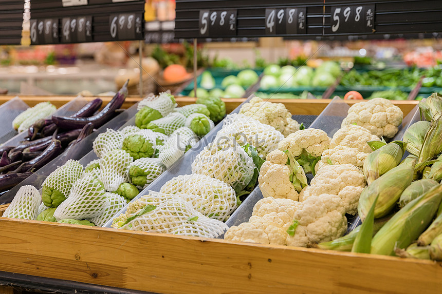 Rak Sayur Minimarket Minimalis | Rak Sayuran Modern Kayu