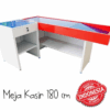 MEJA KASIR MINIMARKET TOKO SWALAYAN MODERN TIPE MK-05 SK-180 | RAJA RAK INDONESIA