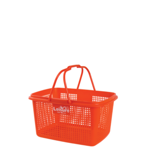 KERANJANG BELANJA PLASTIK MINIMARKET JINJING GREEN LEAF LEISURE 380 TT | RAJA RAK INDONESIA