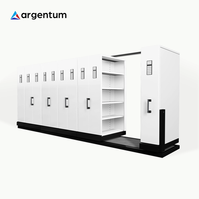 ARGENTUM LEMARI ARSIP KANTOR MOBILE FILE MANUAL TIPE MF-10-22 (50 CPTS) | RAJA RAK INDONESIA