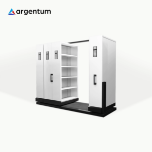 ARGENTUM LEMARI ARSIP KANTOR MOBILE FILE MANUAL TIPE MF-4-22 (20 CPTS) | RAJA RAK INDONESIA