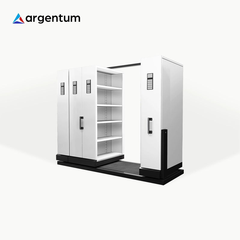 ARGENTUM LEMARI ARSIP KANTOR MOBILE FILE MANUAL TIPE MF-4-22 (20 CPTS) | RAJA RAK INDONESIA