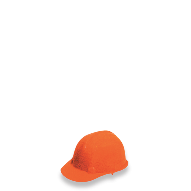 HELM PROYEK SAFETY ORANGE GREEN LEAF 5116 (BOLD INDUSTRIAL HELMET): Pelindung Kepala Andal untuk Lingkungan Kerja Industri